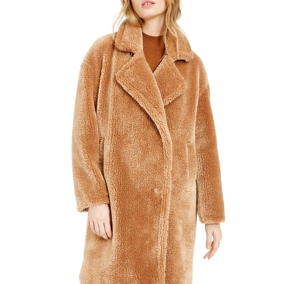 Michael Kors Tan Teddy Jacket - Picture 1 of 8
